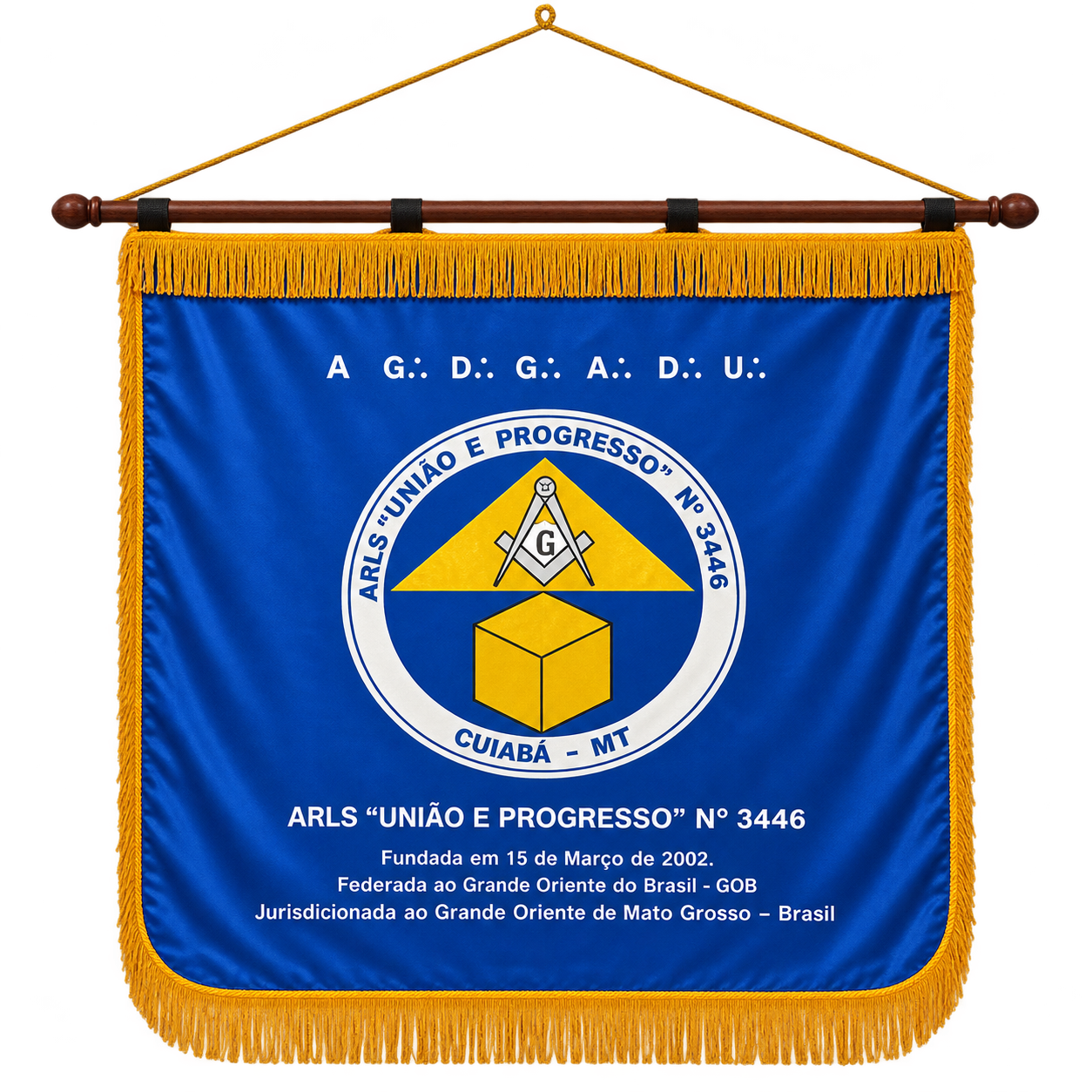 Estandarte da A.R.L.S. União e Progresso